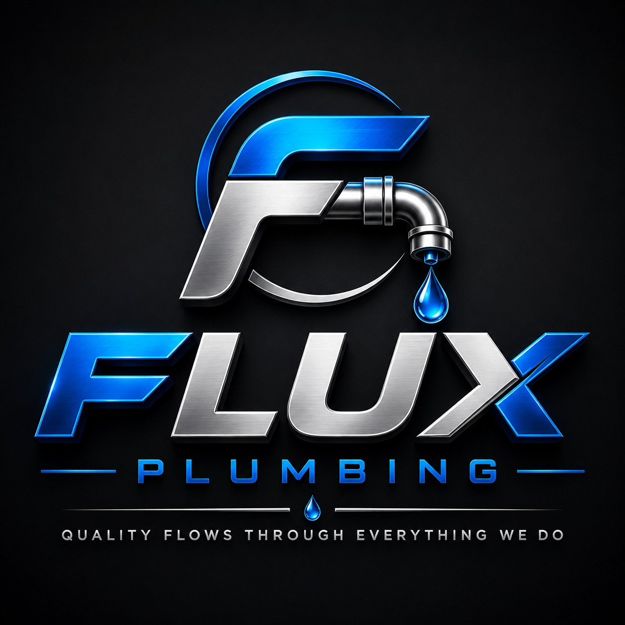 Flux Plumbing logo