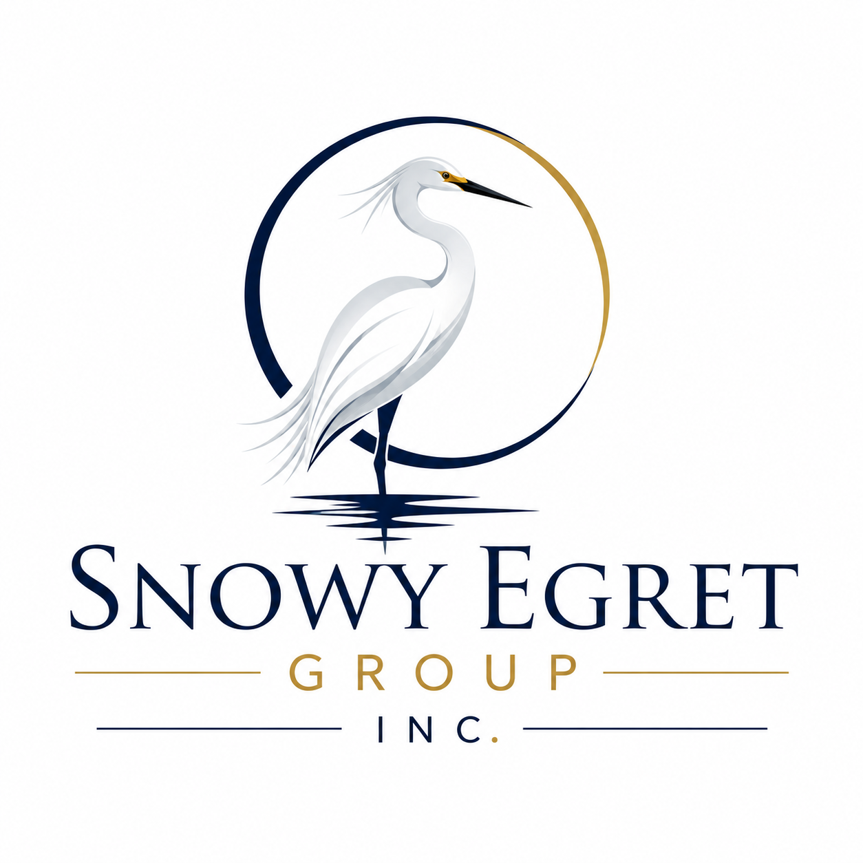 Snowy Egret logo